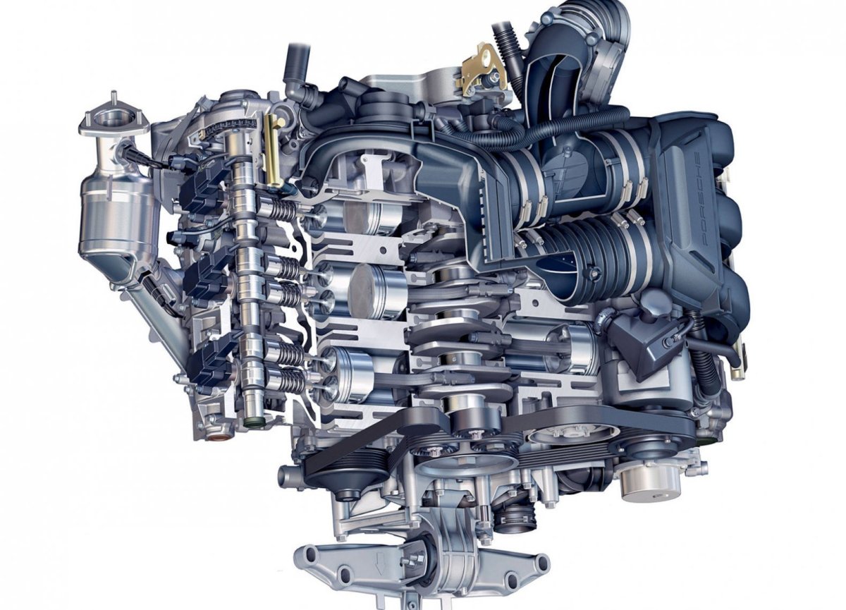 6 Цилиндровый оппозитный двигатель Субару