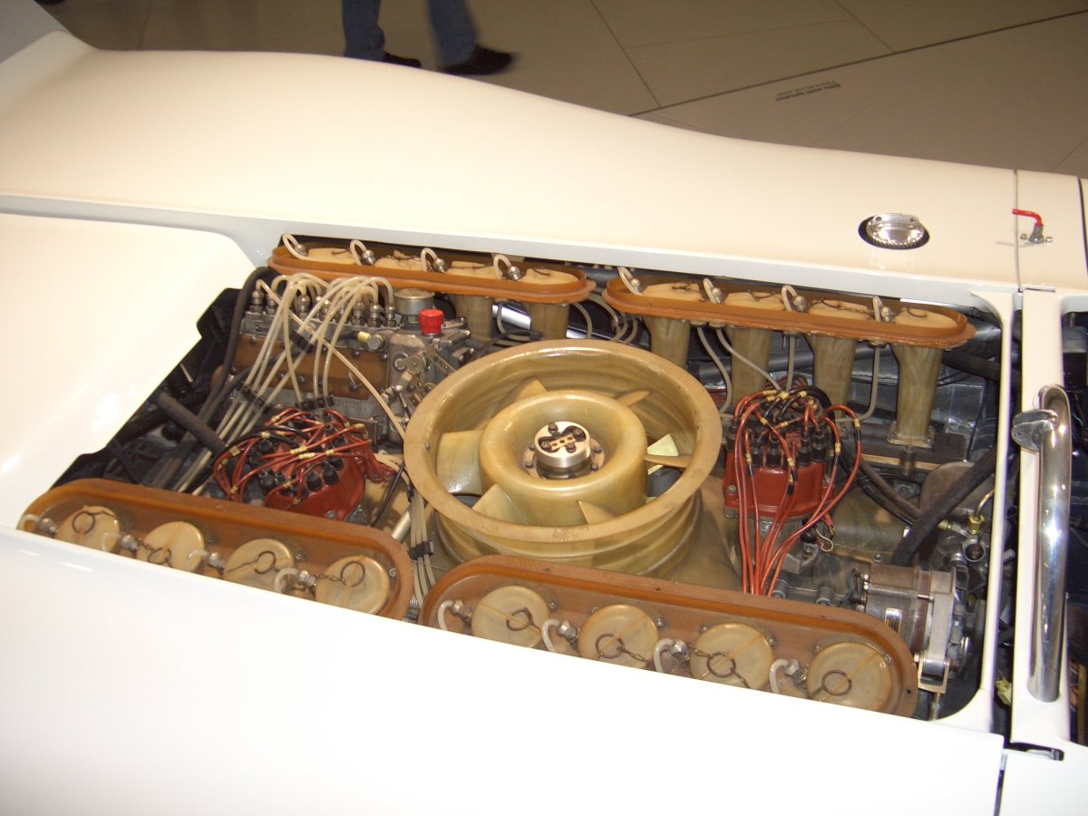 Porsche 917 двигатель