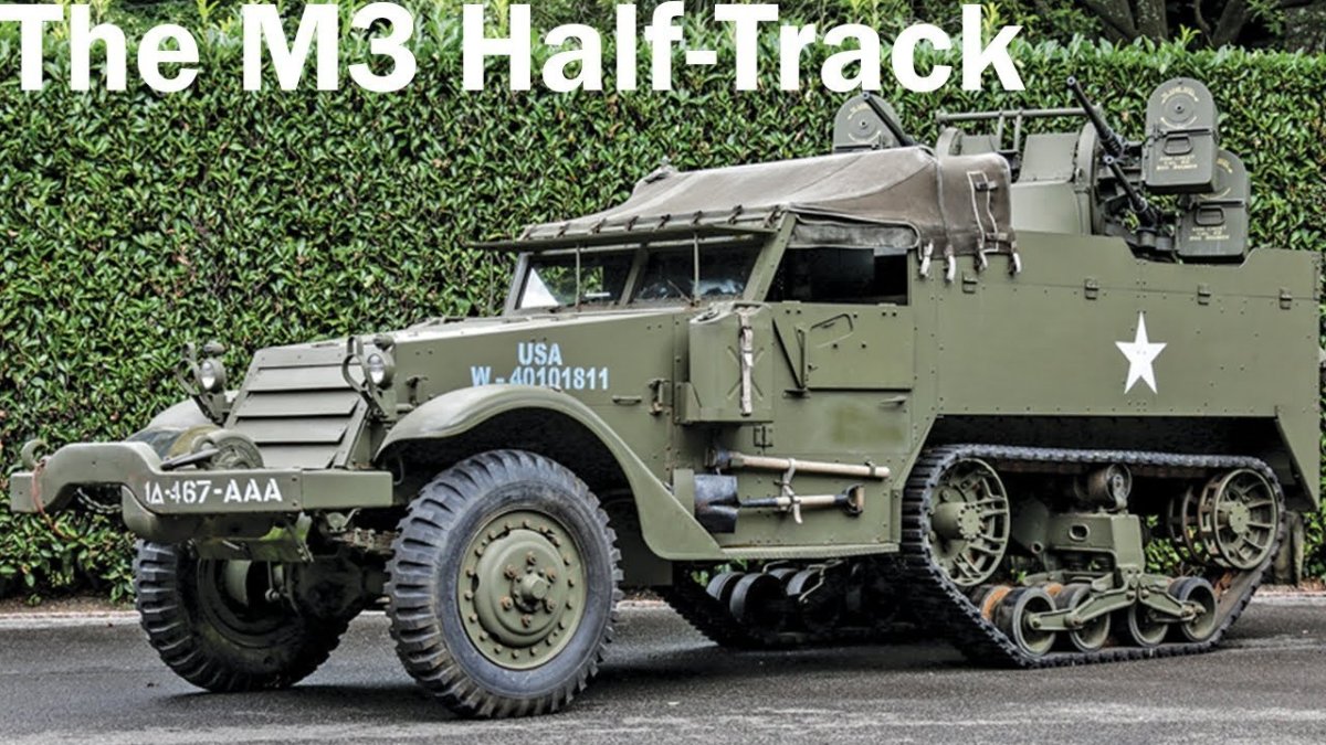 Бронетранспортер м-3 Скаут полугусеничный