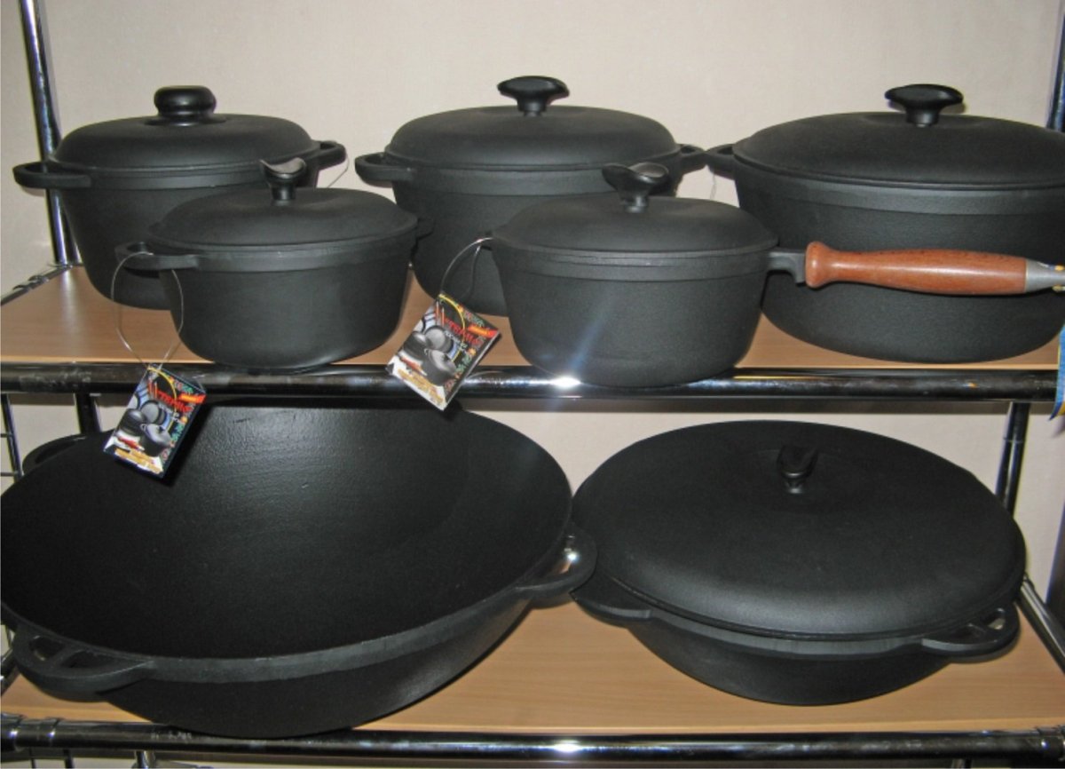 Чугунная посуда