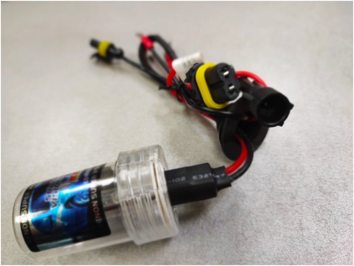 Комплект ксенона h27 6000k ledo 12v