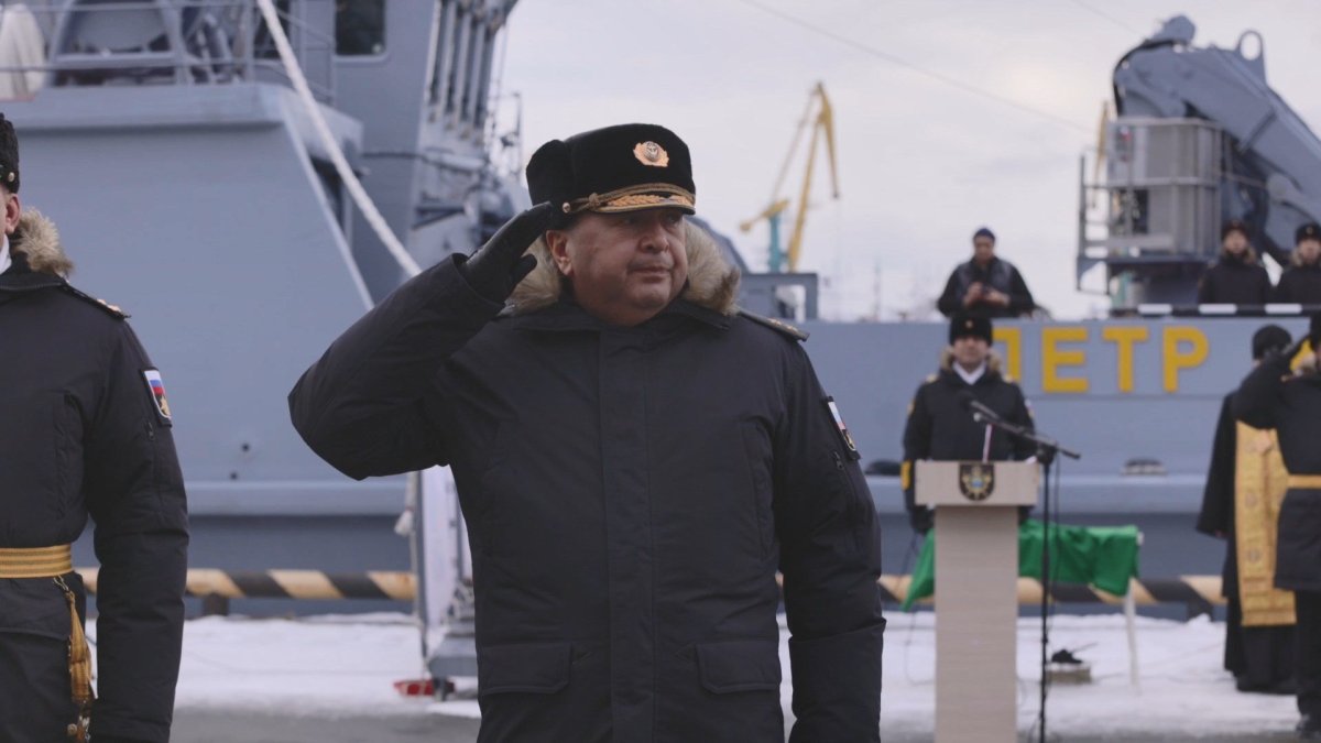 Российские моряки