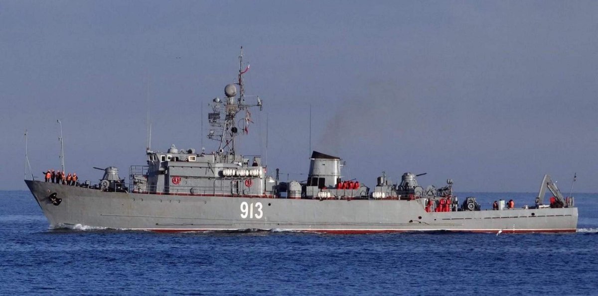 Морской тральщик Ковровец