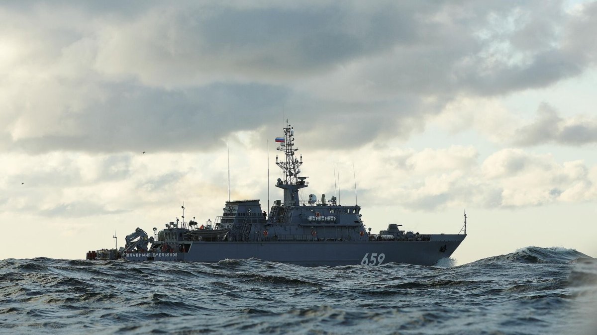 Тральщик Владимир Емельянов