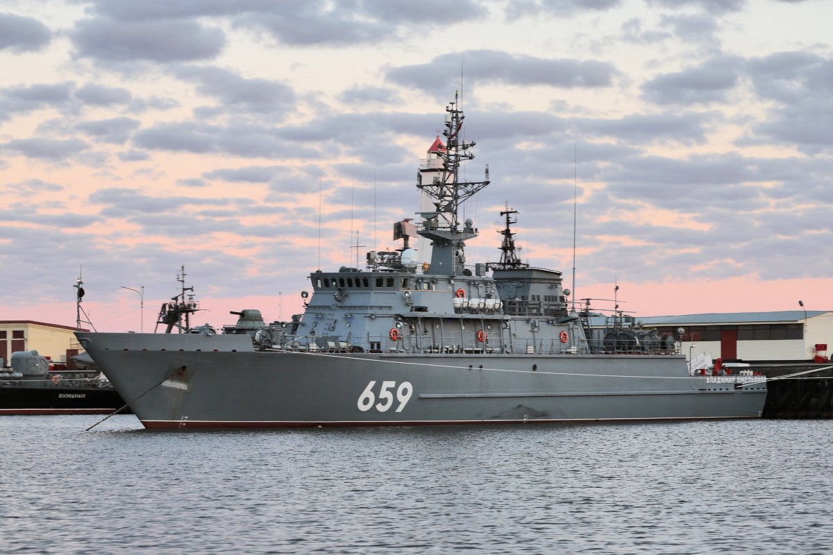 Минный тральщик александрит