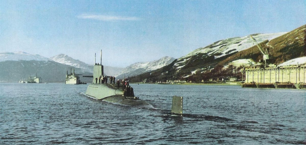 USS George Washington подлодка