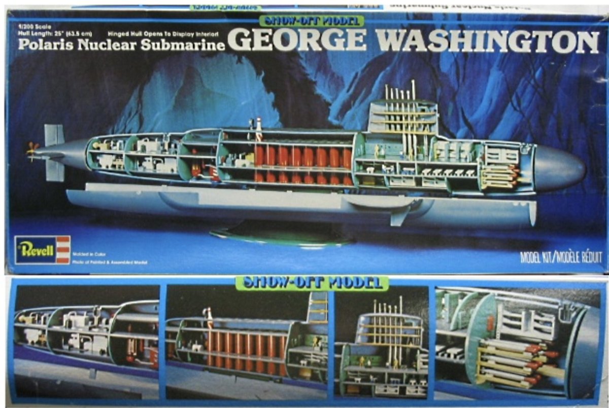 АПЛ Джордж Вашингтон в разрезе