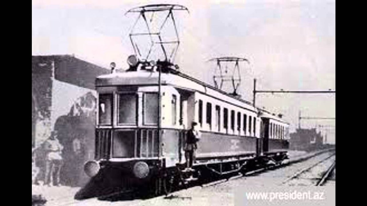 Электропоезда Баку -Сураханы 1926