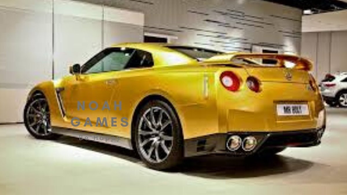 Nissan GTR 35 Gold