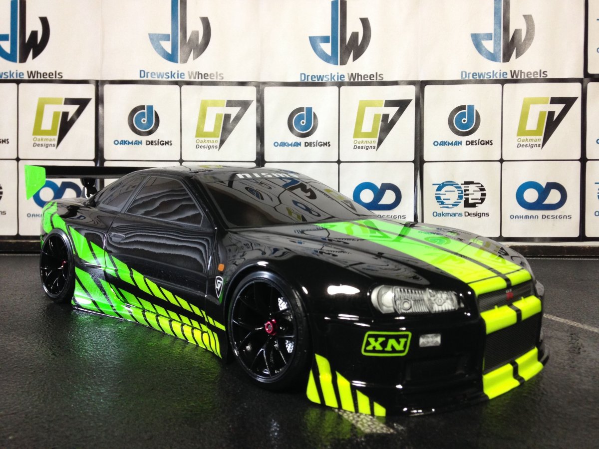 Nissan Skyline gtr34 RC Drift