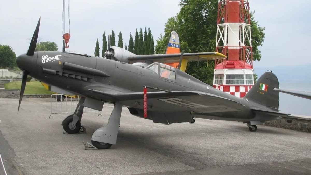 Fiat g55 истребитель