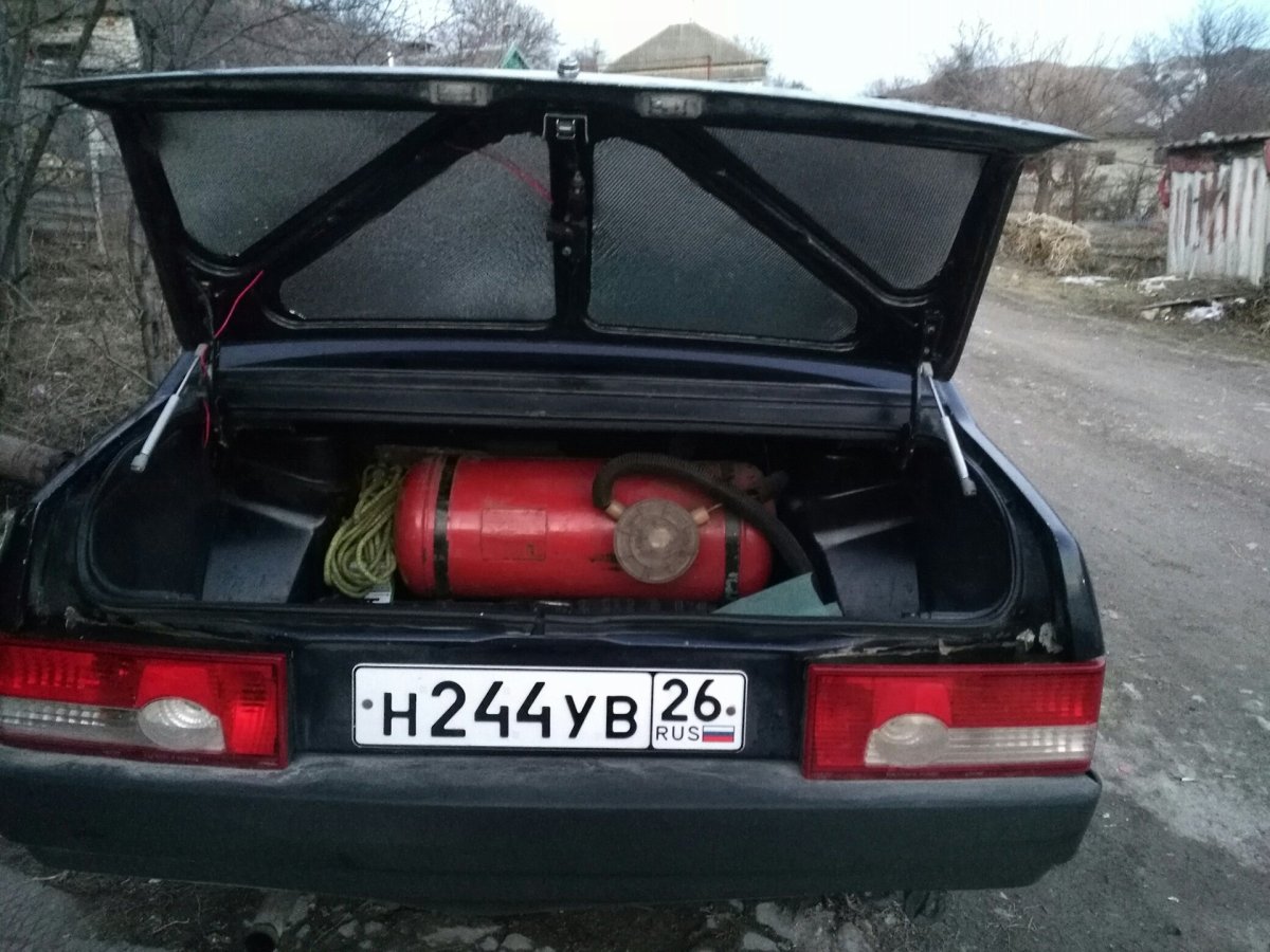 ГБО на ВАЗ 21099