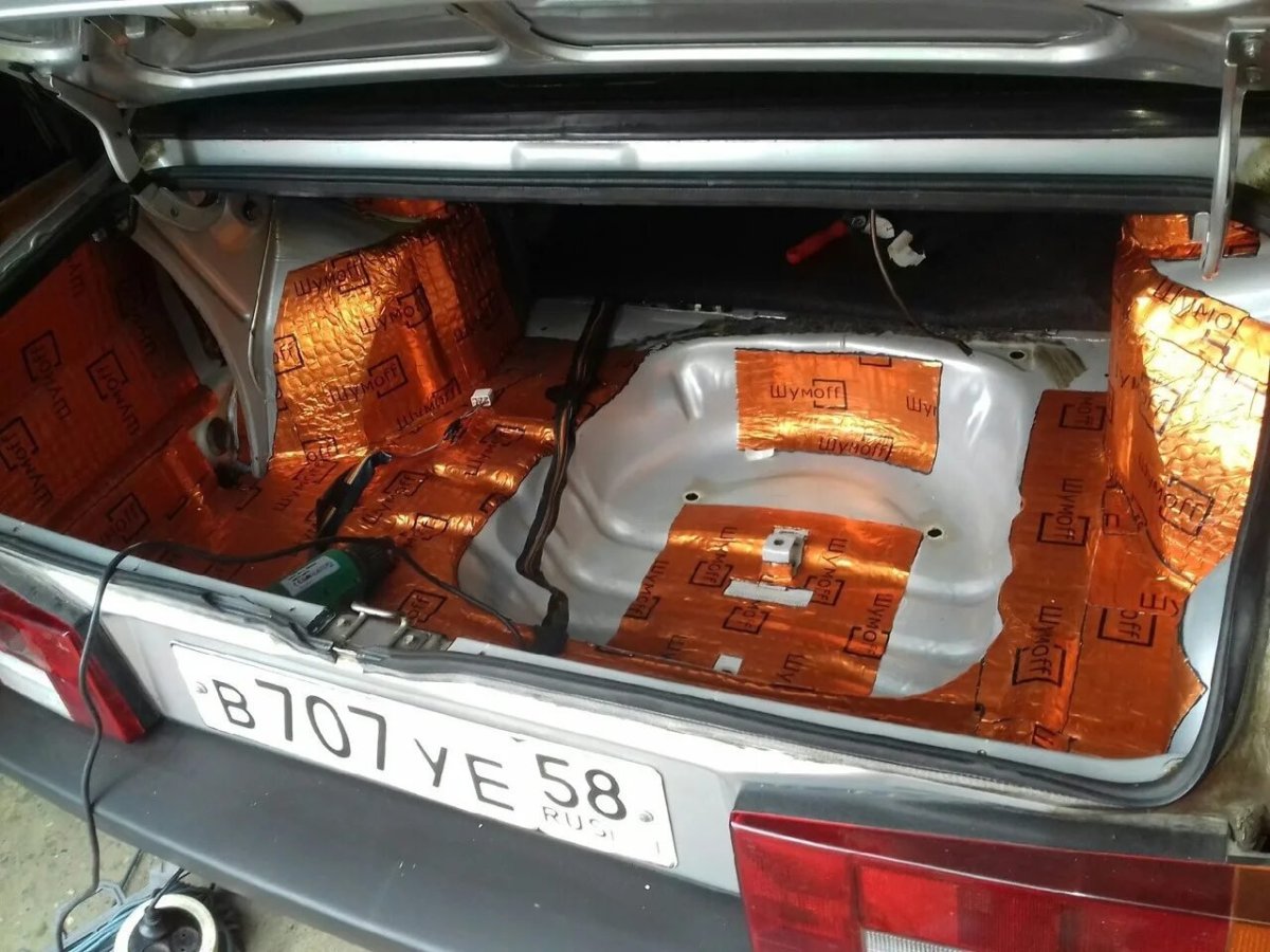 Виброизоляция ВАЗ 21099