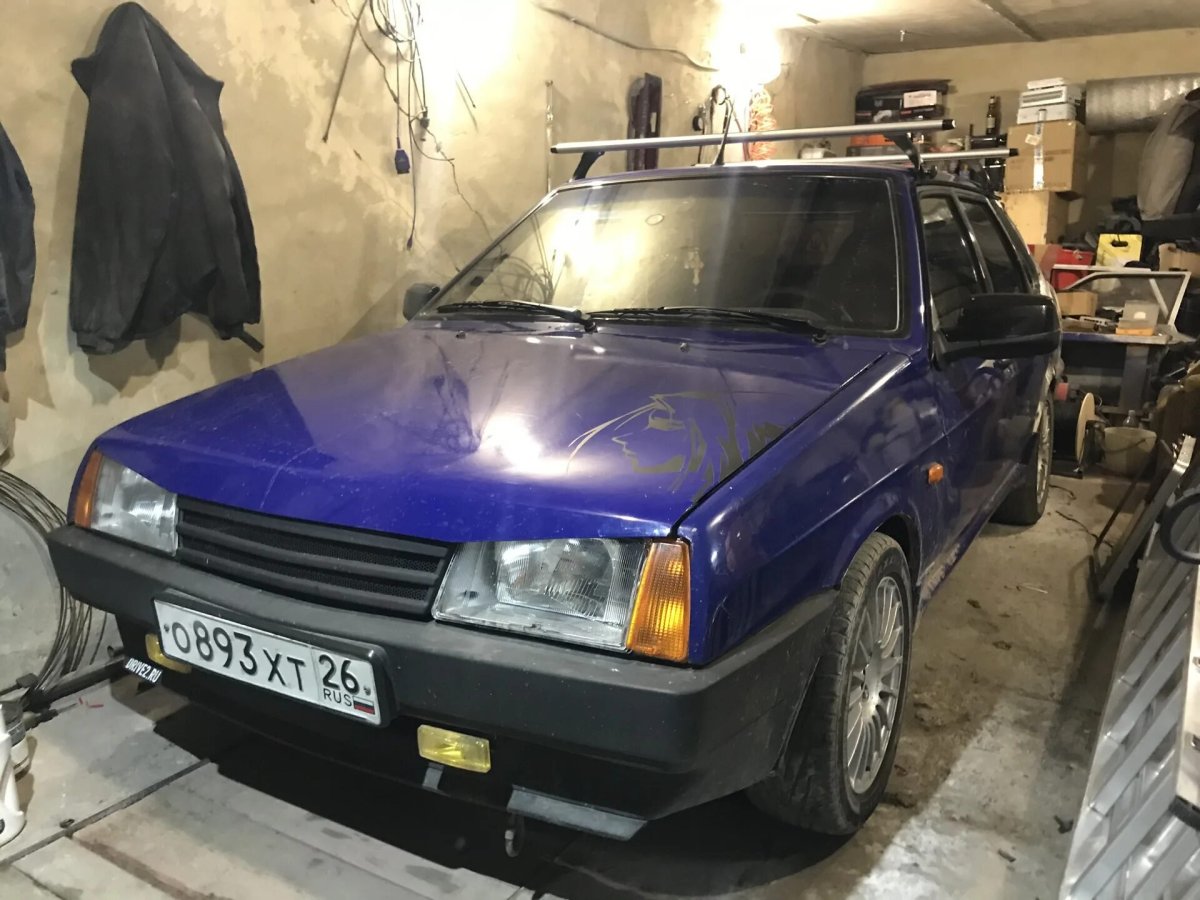 ВАЗ 21099 С рейлингами