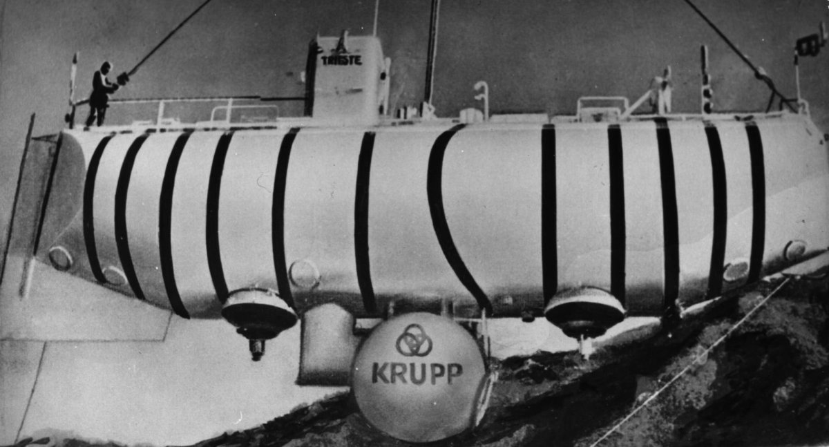 Огюст Пикар Батискаф