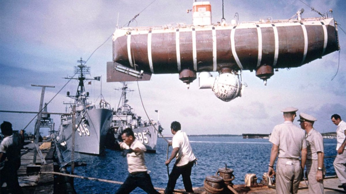 Батискаф Триест Огюст Пикар