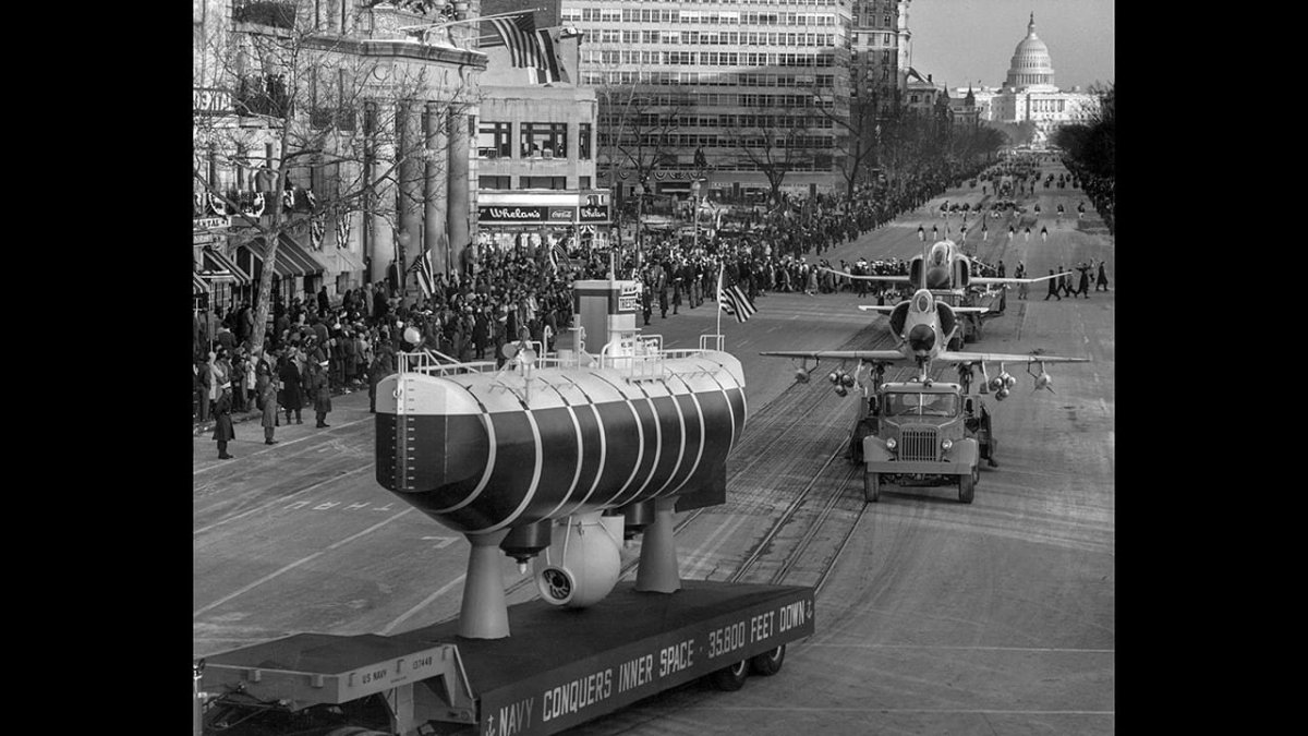 Батискаф Триест 1960 фото