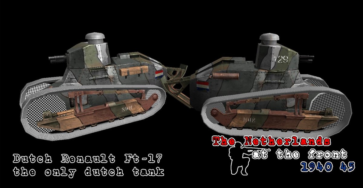 Рено ФТ танк чертеж