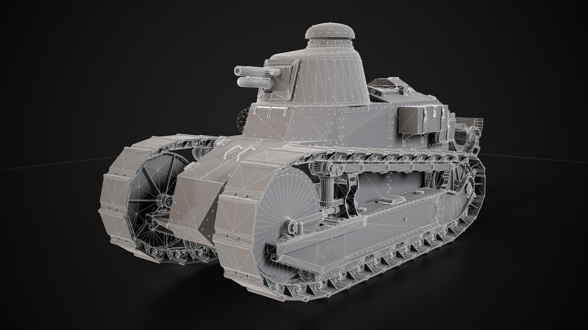 Танков Renault-ft17 1916