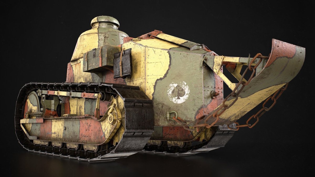 Рено ФТ 17 САУ