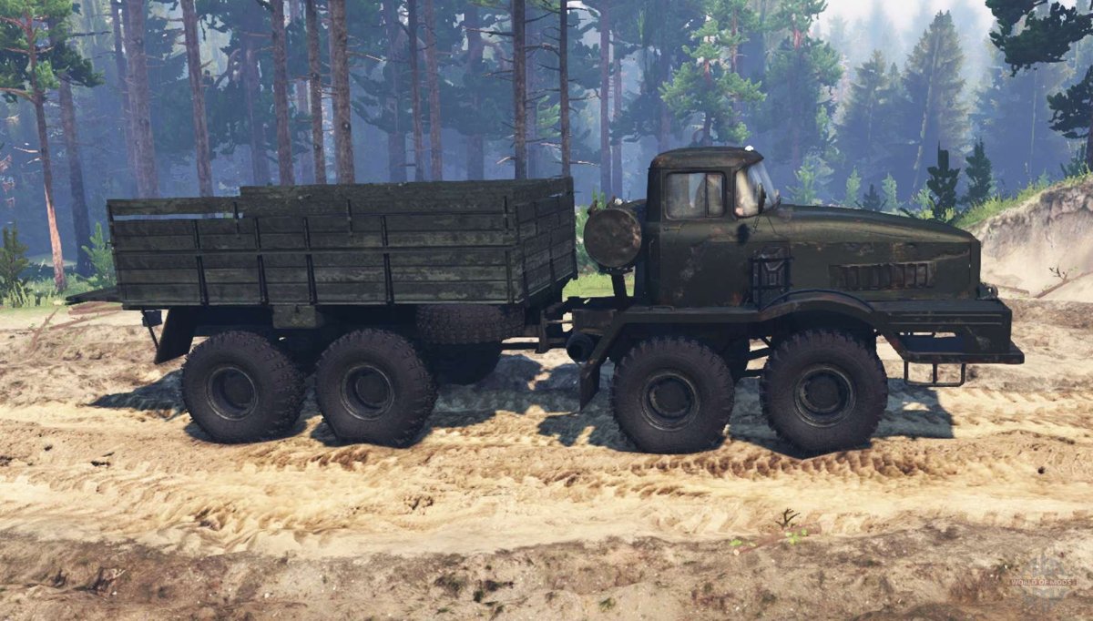 ЗИЛ 255 на off-Road колёсах Spin Tires