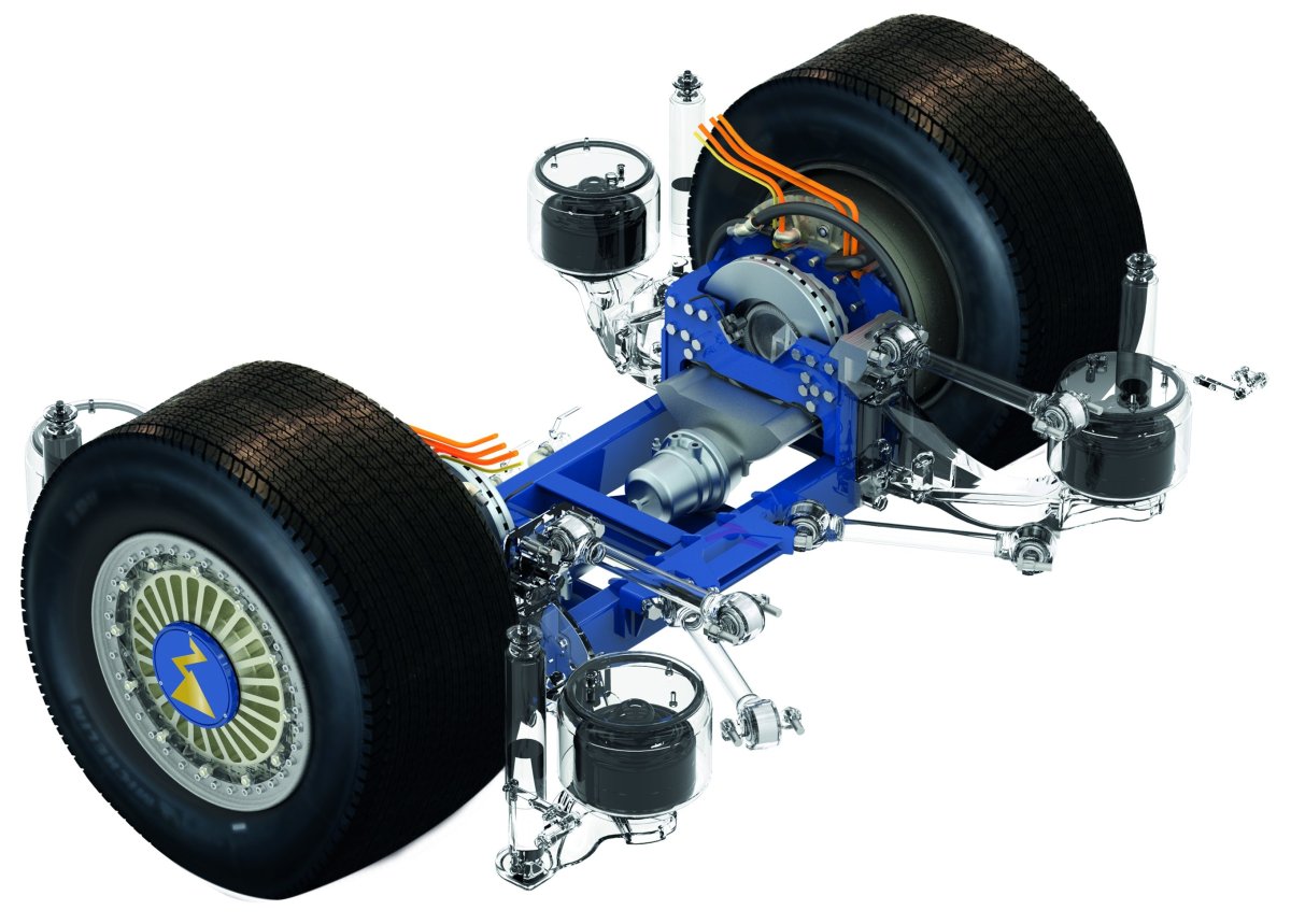 Protean Electric шасси