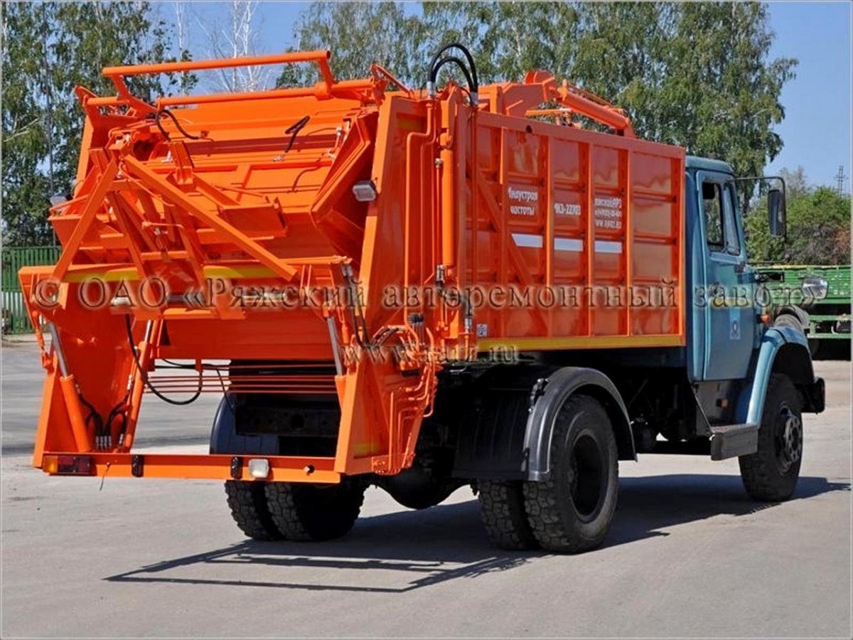 ЗИЛ МКЗ 10 мусоровоз