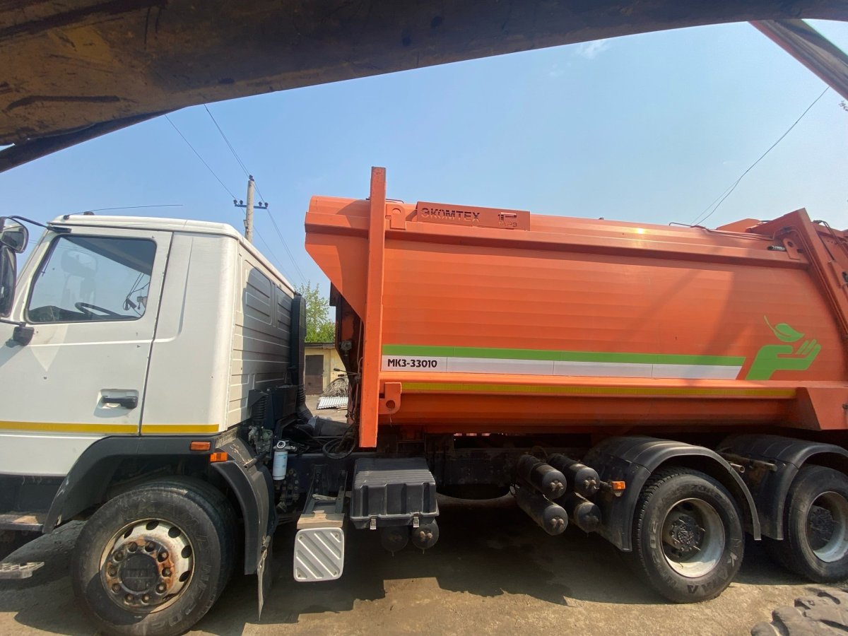 Мотор мусоровоза