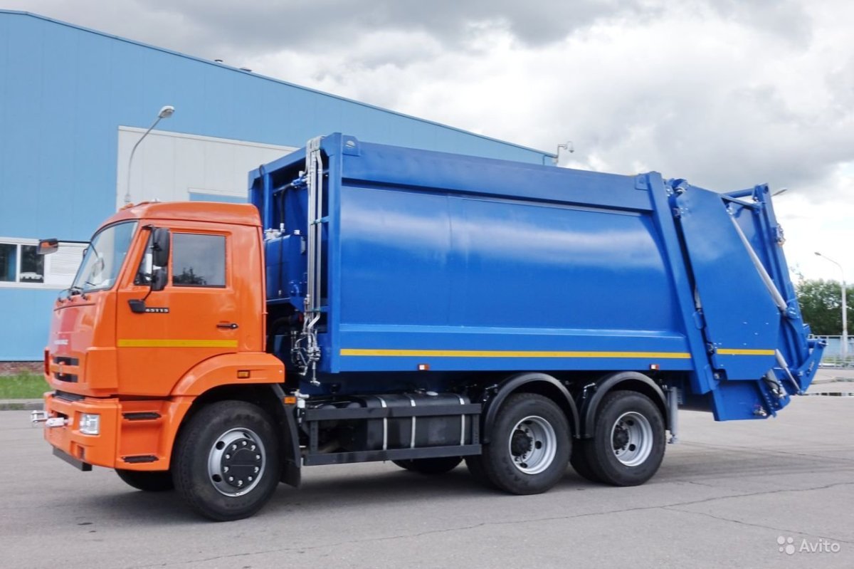 КАМАЗ 65115 мусоровоз