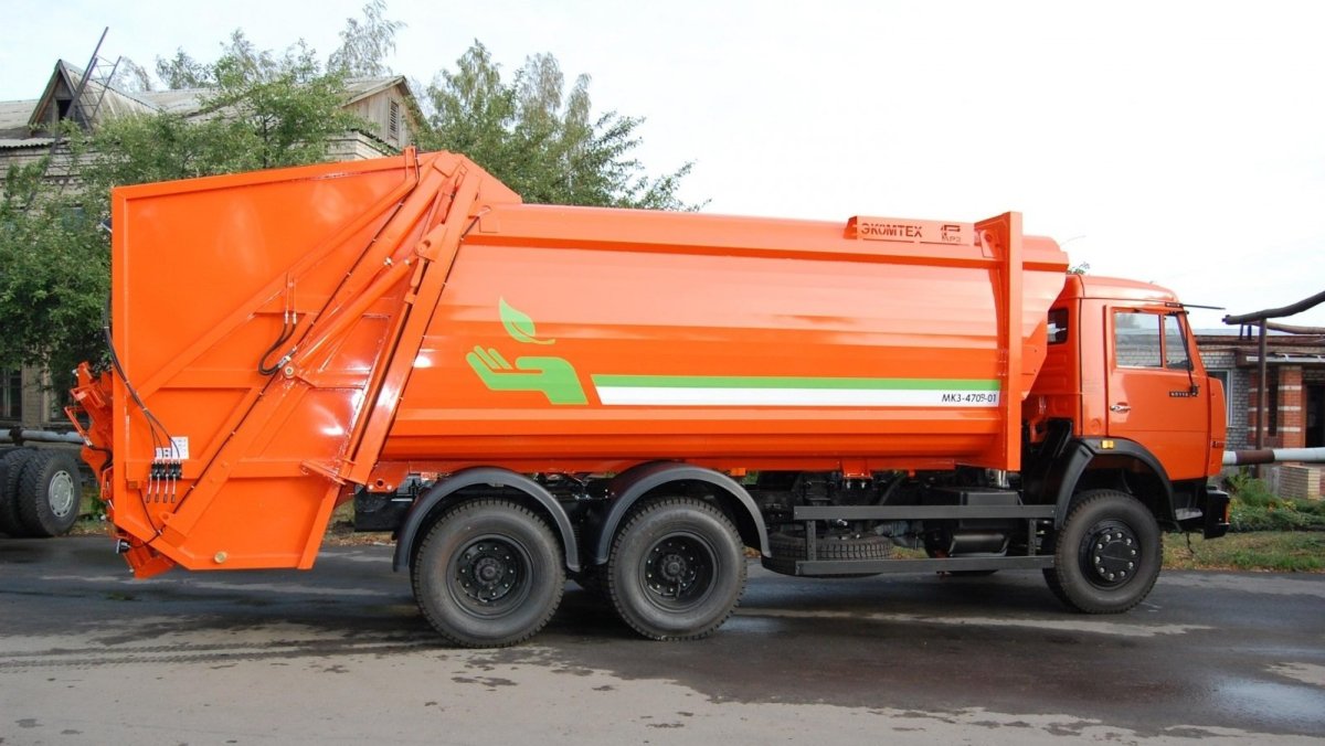 Мусоровоз КАМАЗ ко 427