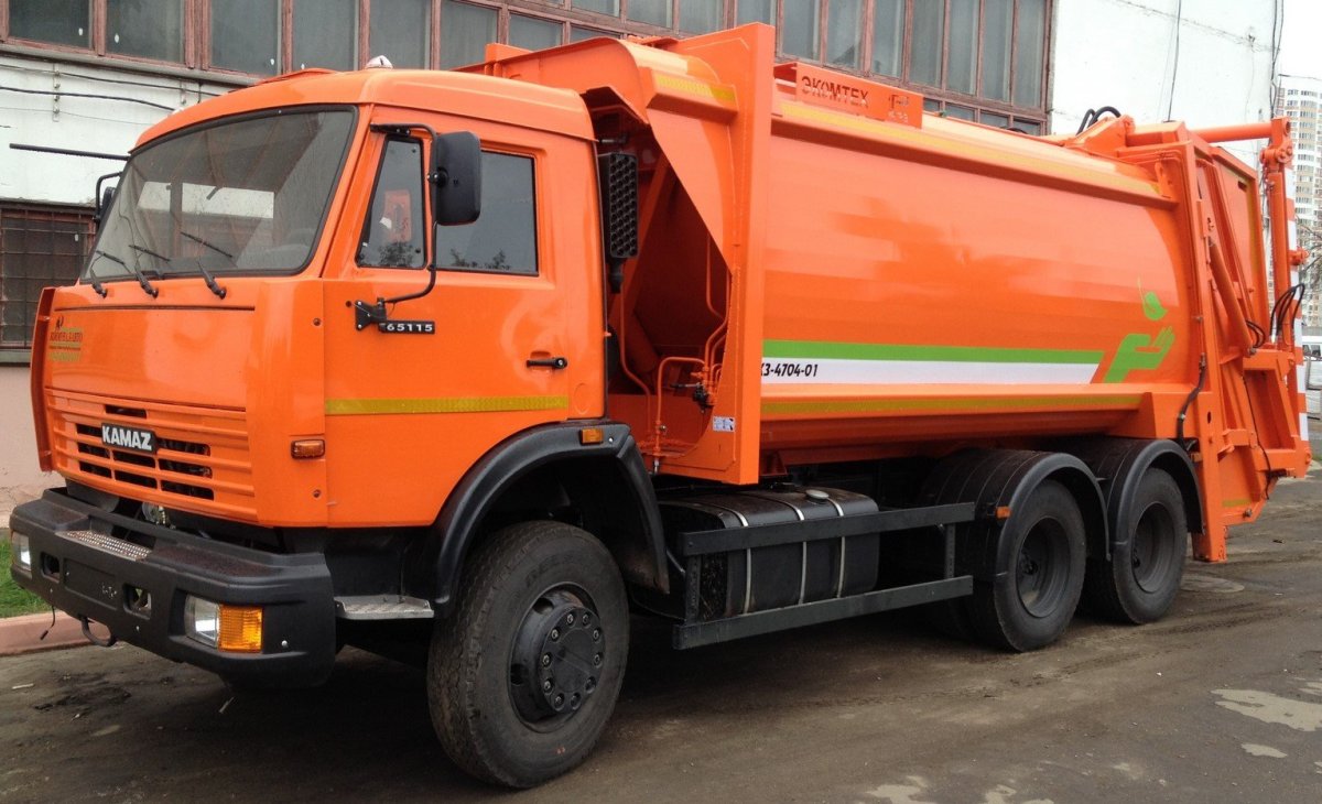 КАМАЗ 65111 мусоровоз