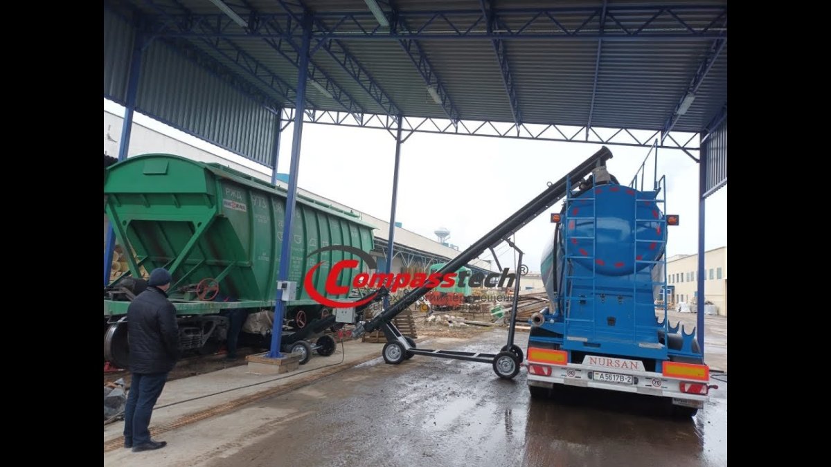 Разгрузчик вагона хоппера Рвх-90