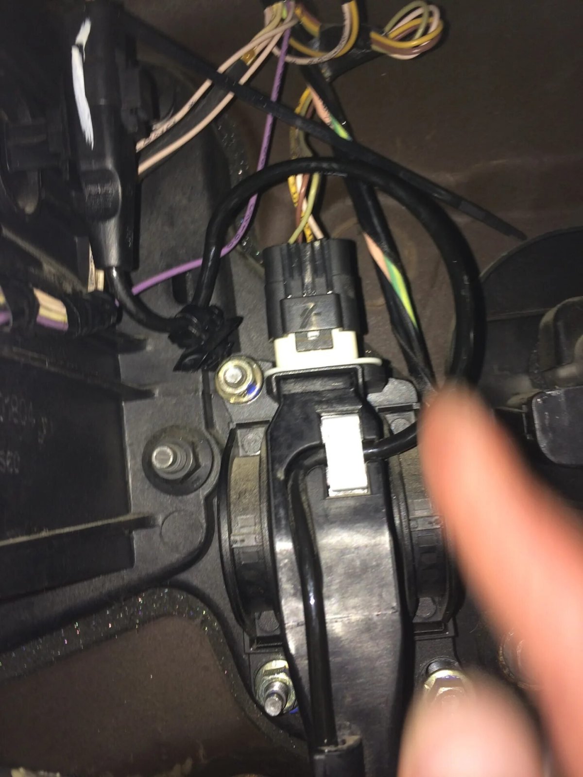 Датчик положения педали акселератора Пежо 206 1.4