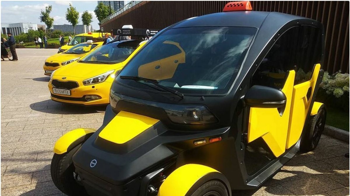 Такси электромобиль