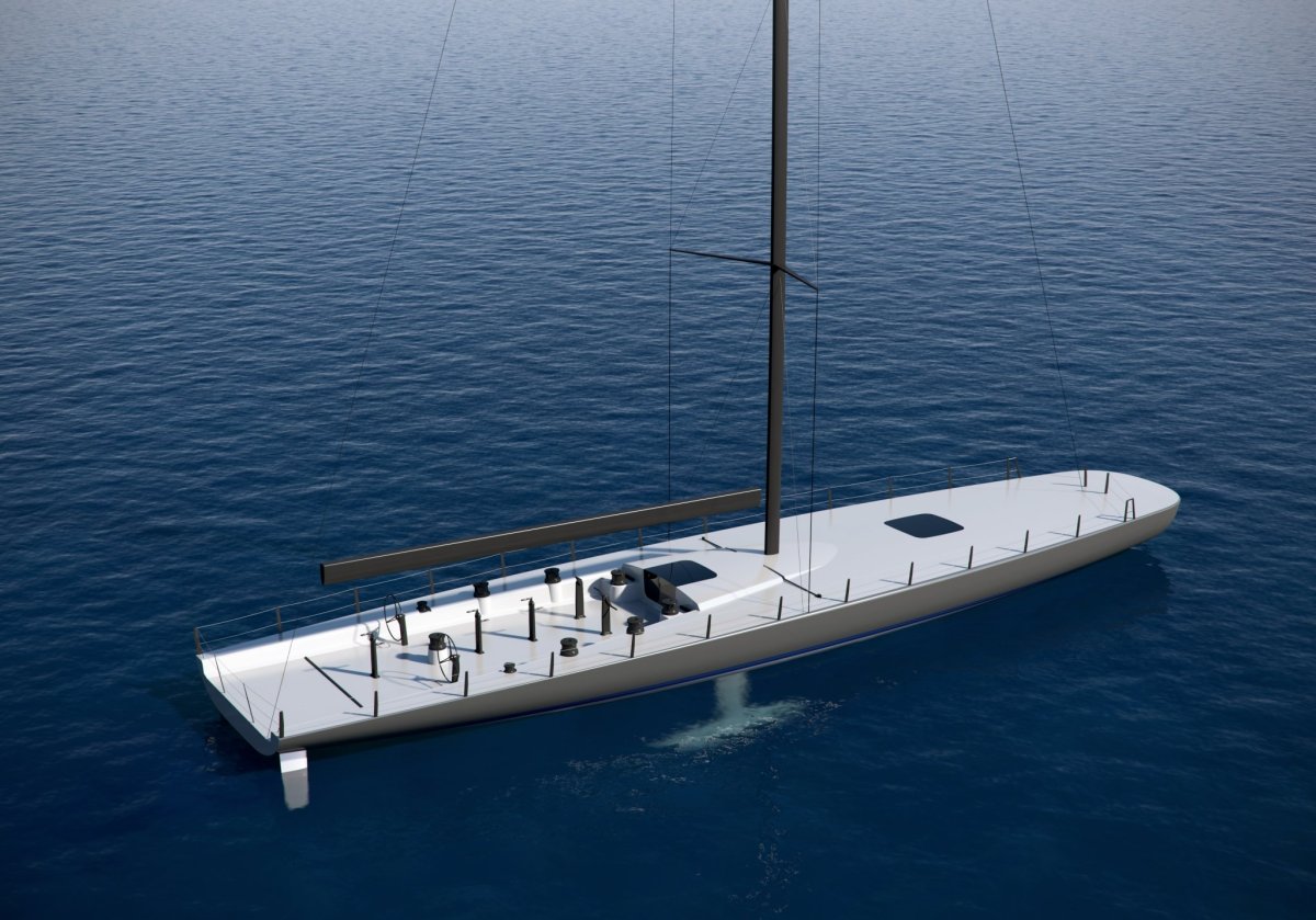 Яхты с обратным форштевнем