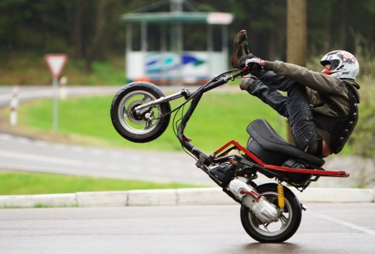 Стант скутер 4 т