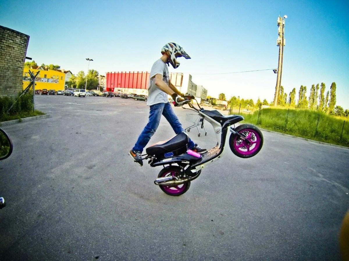 Хонда дио стант