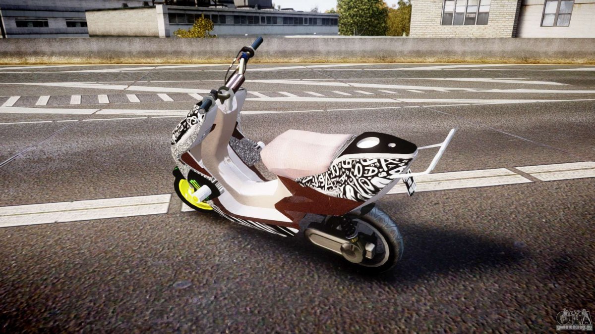 Ямаха аерокс стант