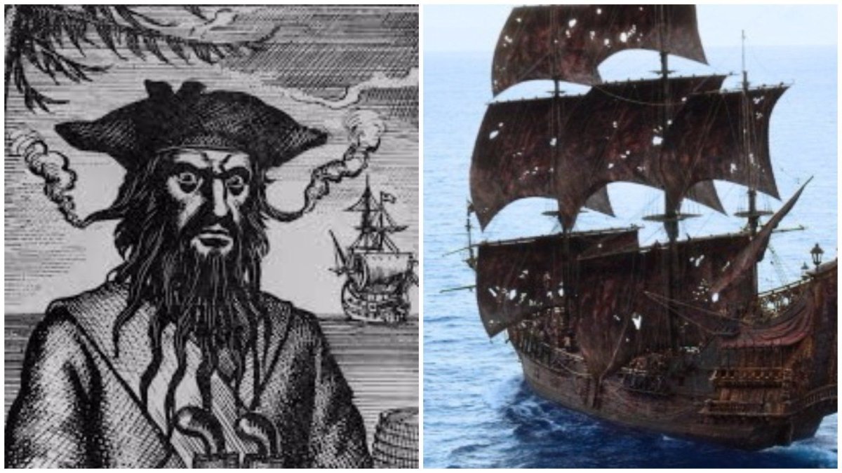 Эдвард Тич черная борода