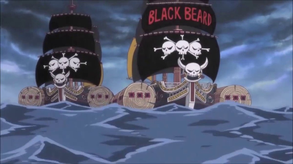 Корабль черной бороды Ван Пис