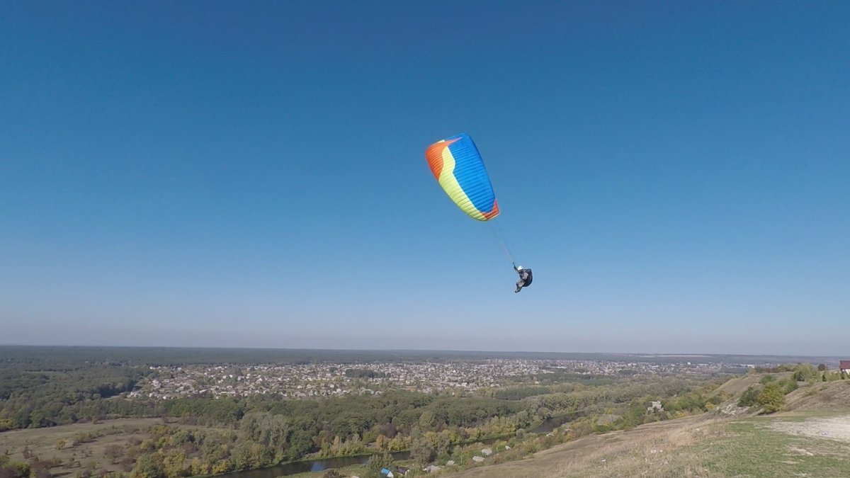 Полет на параплане Новокузнецк
