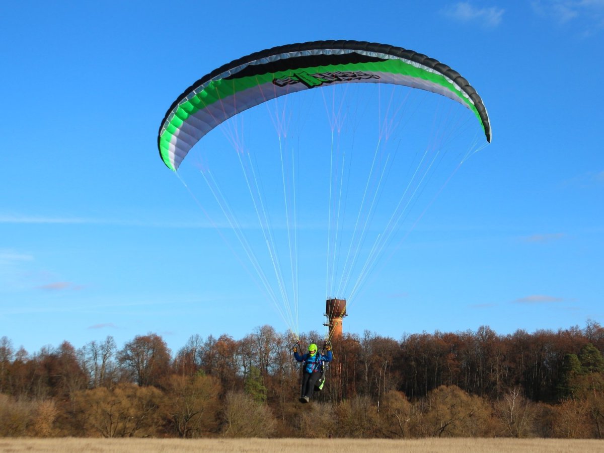 Параплан с педалями