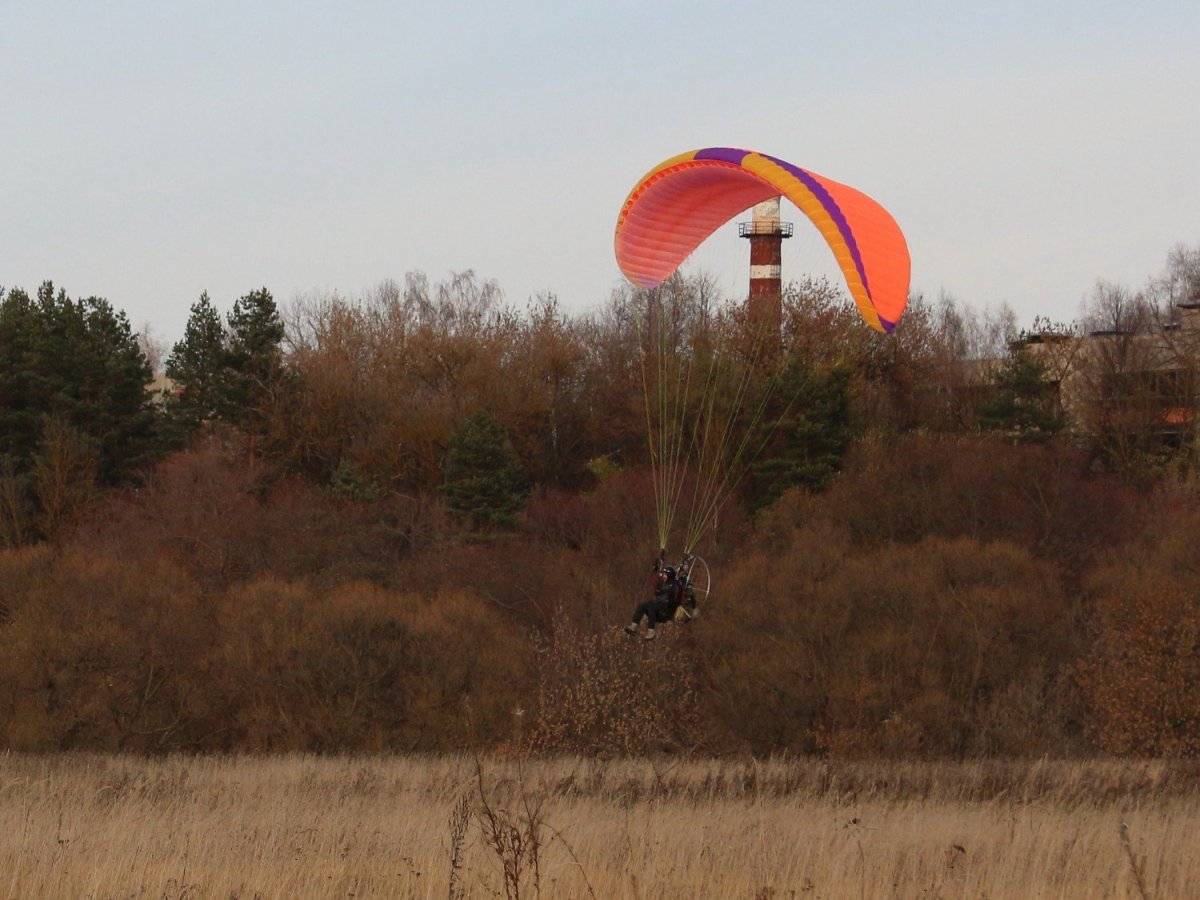 Аэродром паралет на Дмитровке