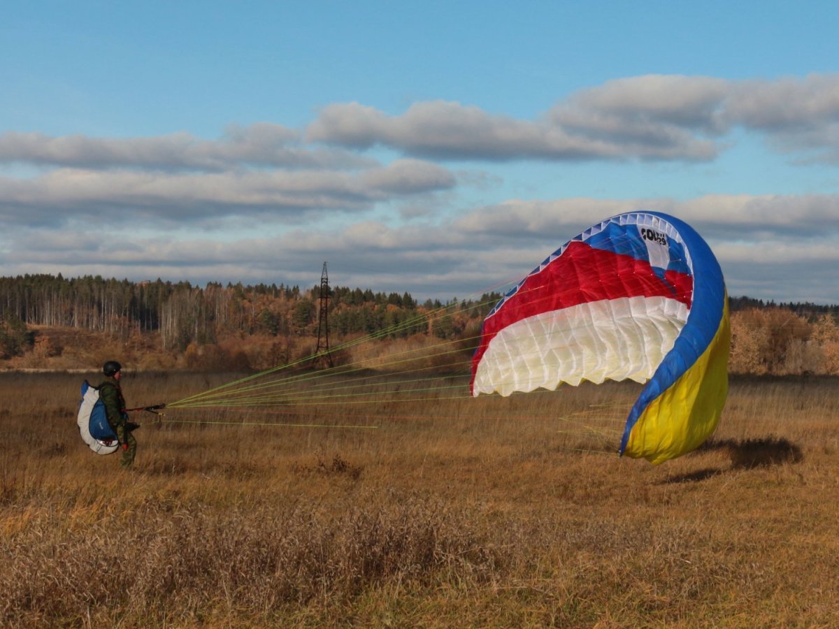 Гольф 31 параплан