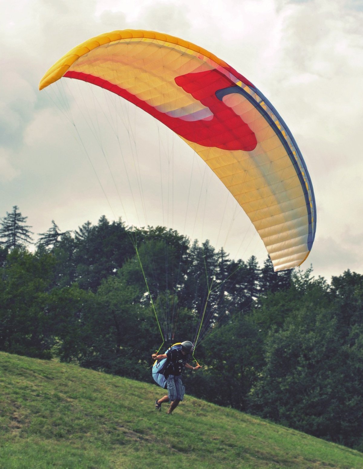 Параплан с крыльями