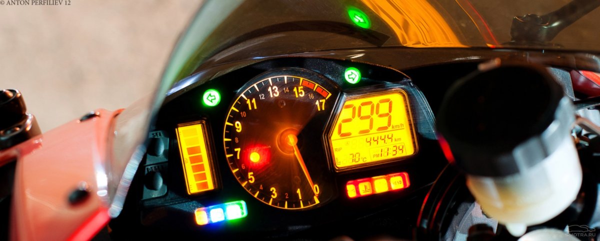 Honda CBR 954 спидометр