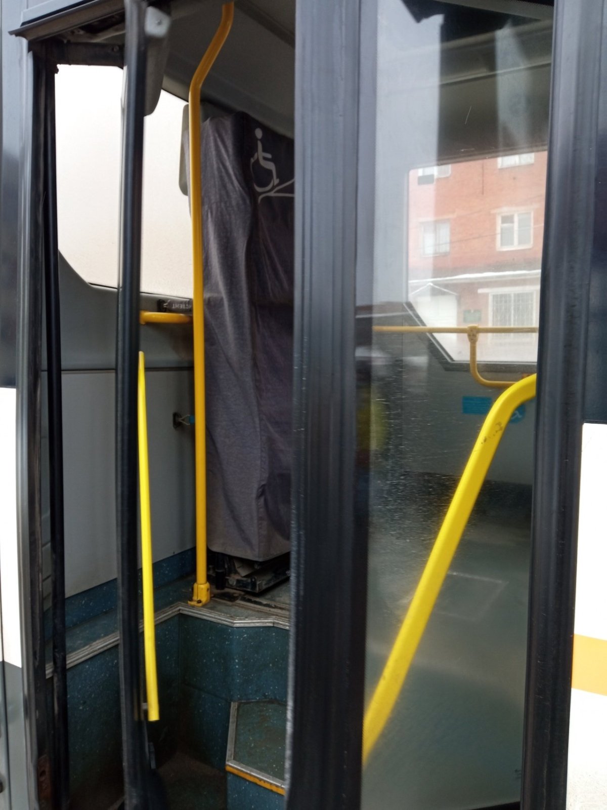 Места для инвалидов в автобусе 95 Новосибирск