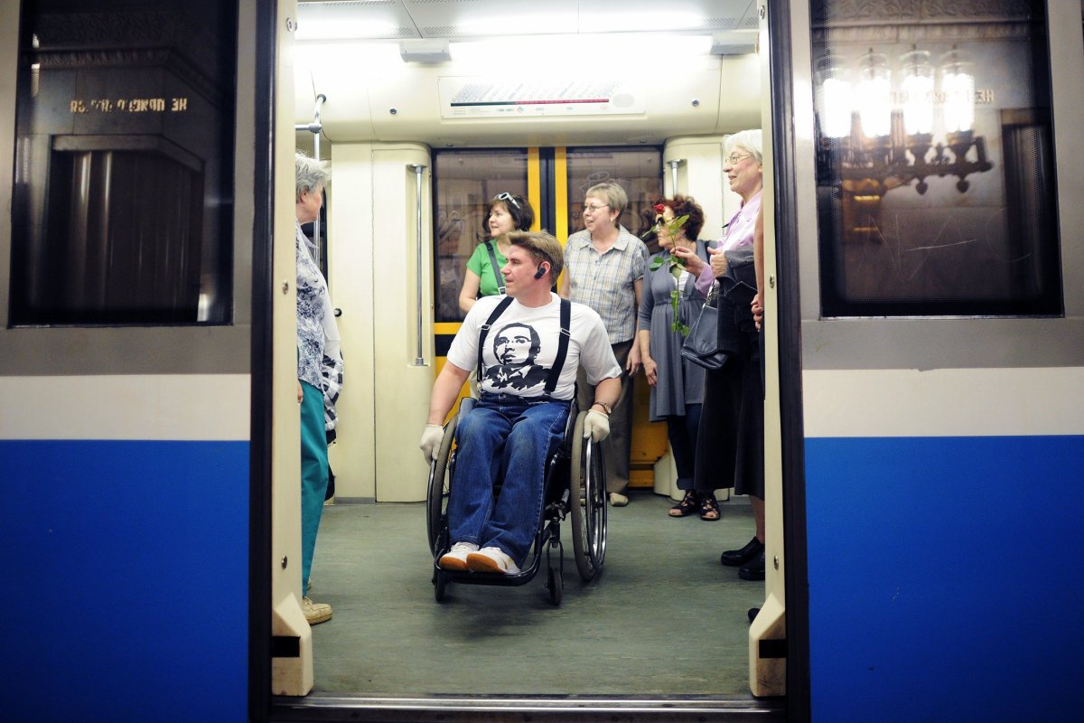 Метро для инвалидов в Москве