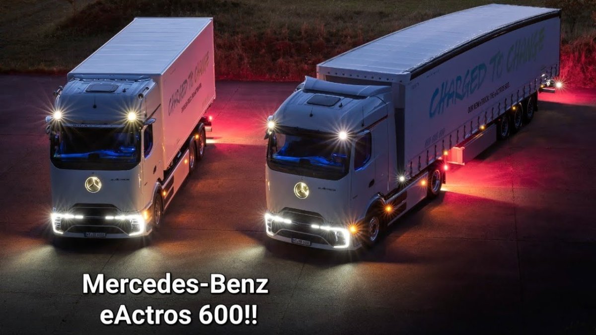 Грузовик Мерседес 2024