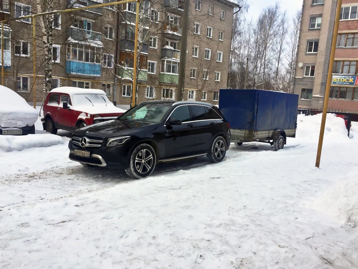 GLC С прицепом